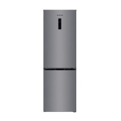 Pyramis FSO 185 031007201 Ψυγειοκαταψύκτης NoFrost Υ185xΠ60xΒ68.5εκ. Inox